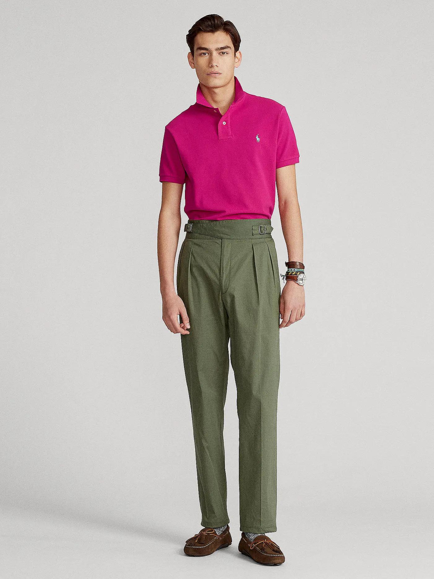 POLO RALPH LAUREN | Poloshirt Slim Fit | rosa